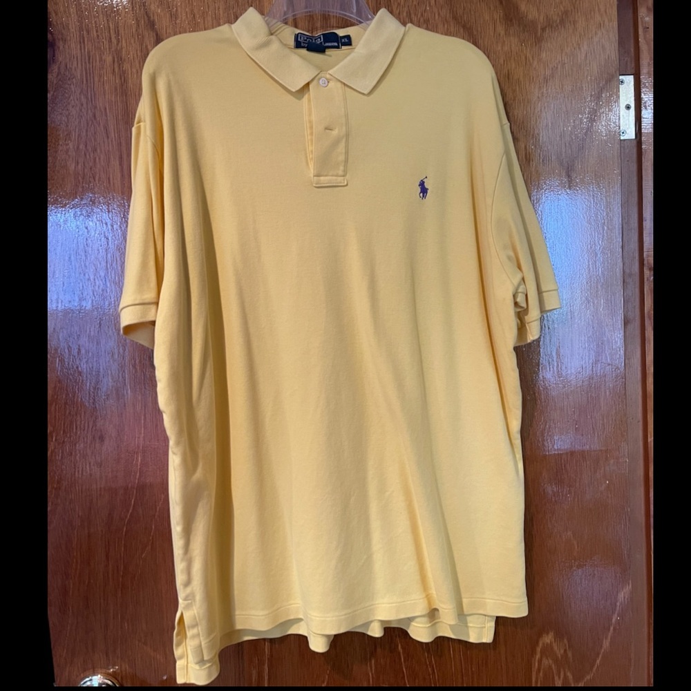 Polo by Ralph Lauren Short Sleeve Yellow Polo
